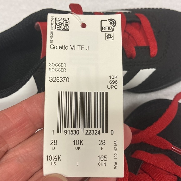 NWT adidas Goletto vI tf j size 10.5 - Picture 6 of 6